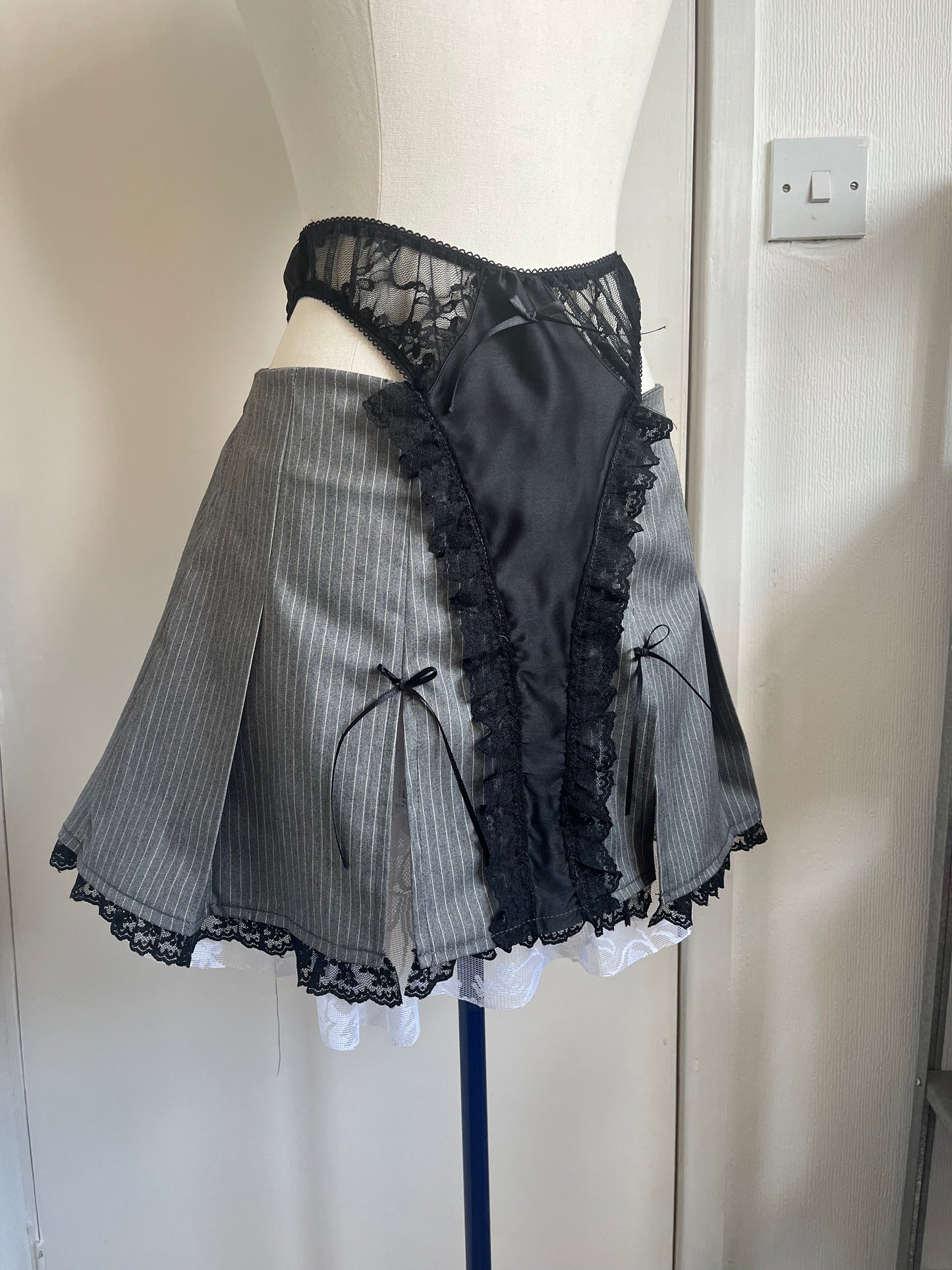 Is That Underwear Or A Skirt Black Lace