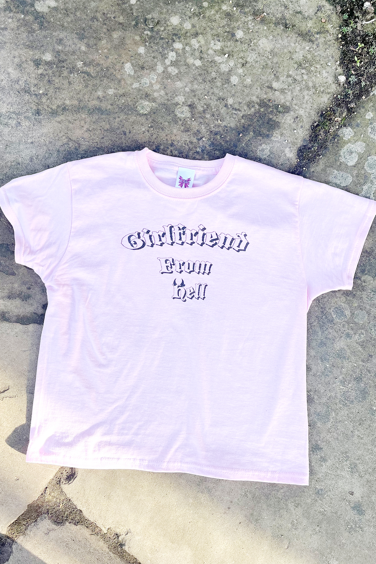Girlfriend From Hell T-Shirt Pink