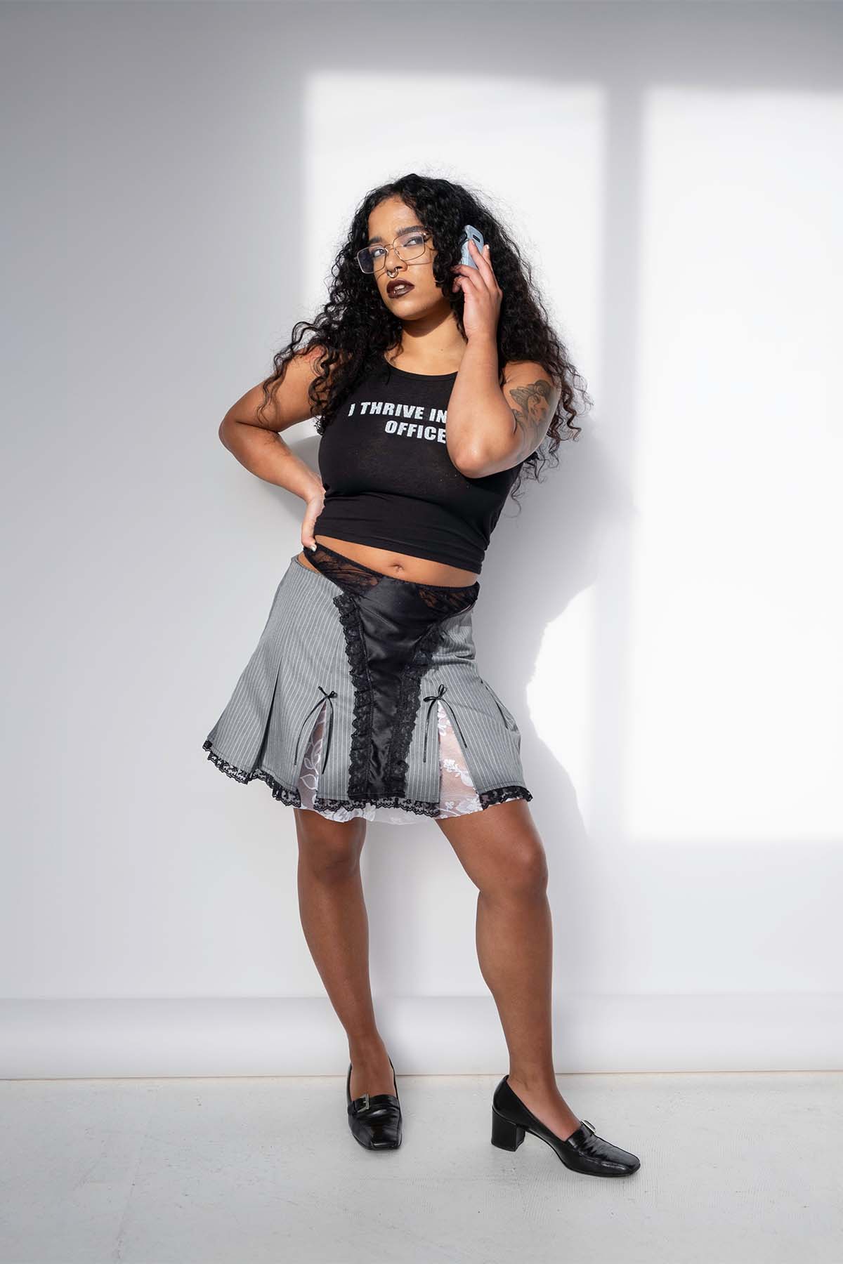 Is That Underwear Or A Skirt Black Lace