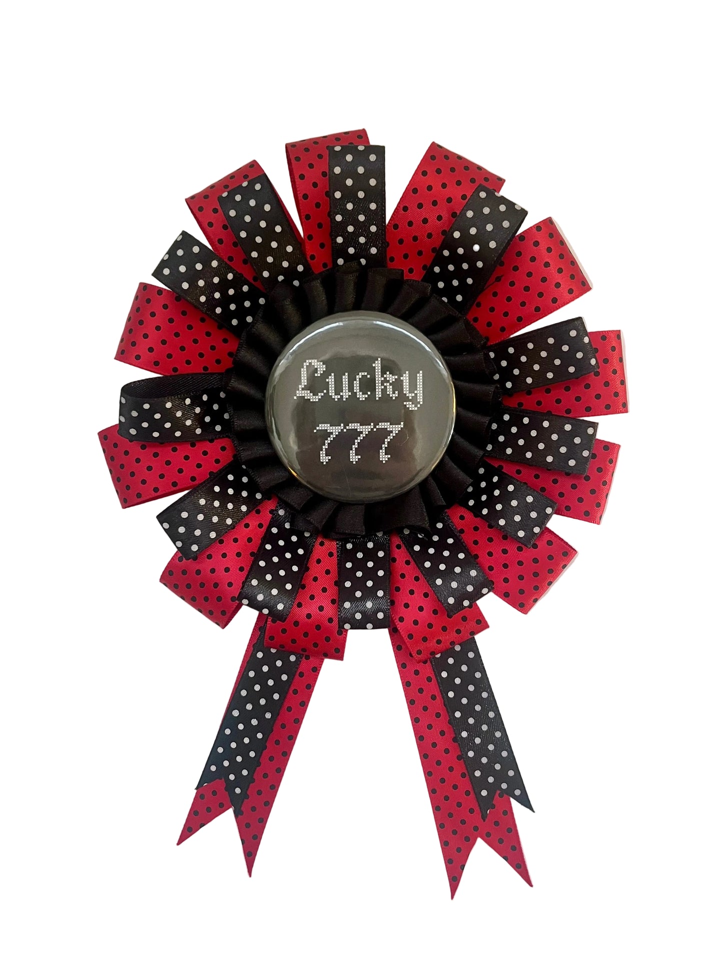 Rosette Ribbon Pin