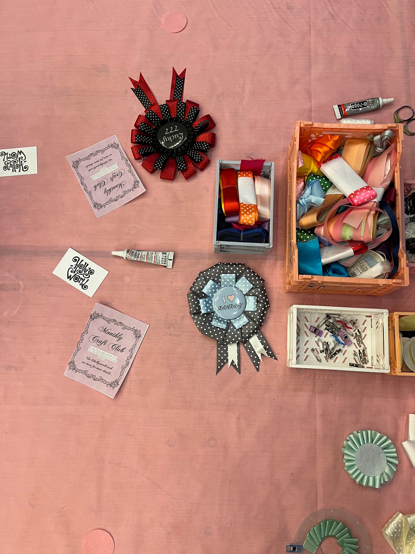 🎀 Rosette Making Workshop 🎀