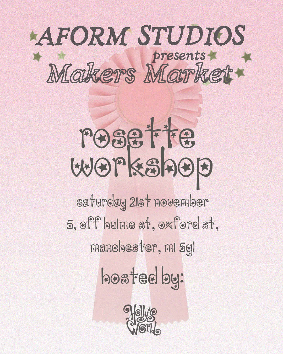 Rosette making workshop