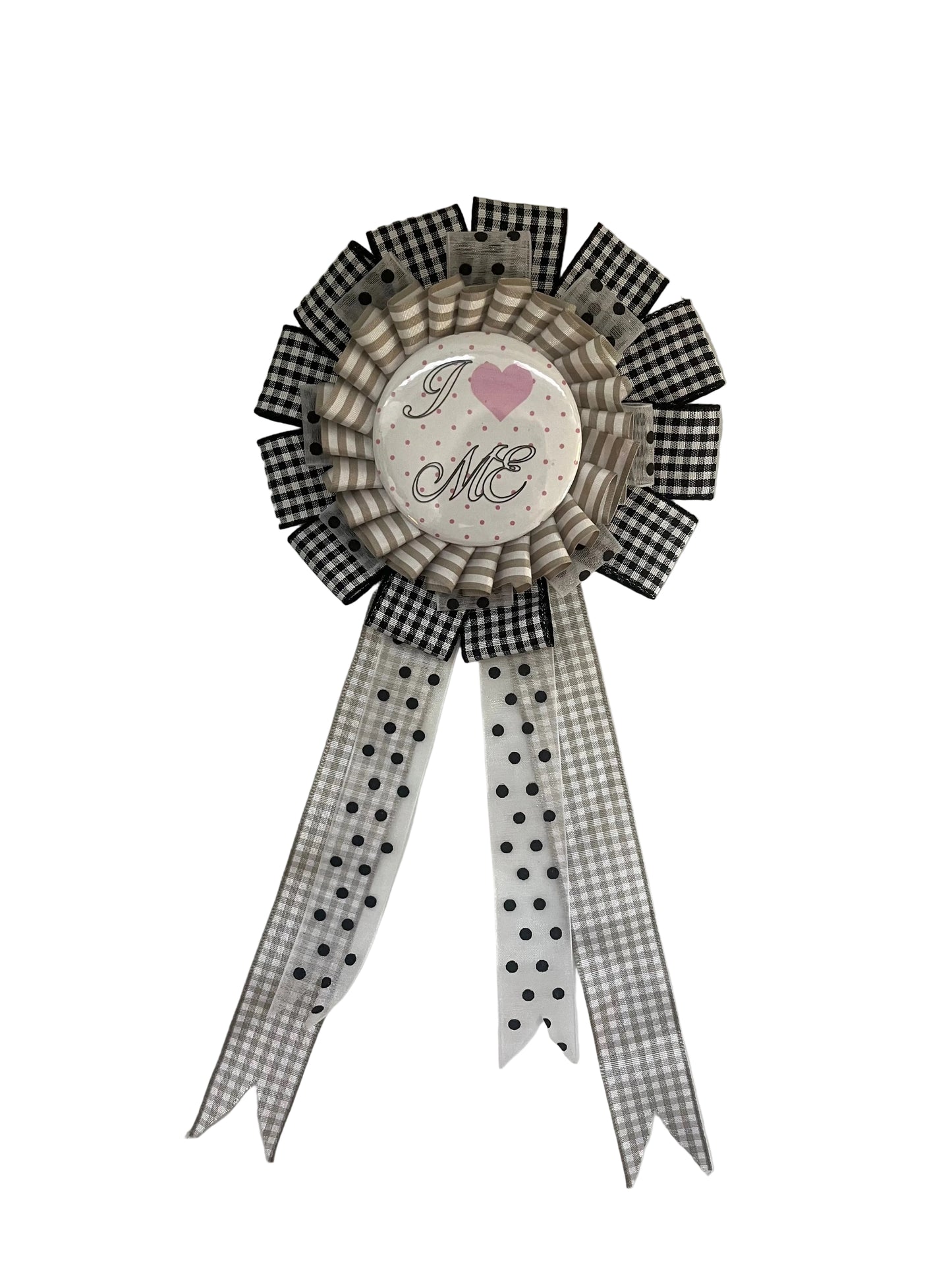 Rosette Ribbon Pin