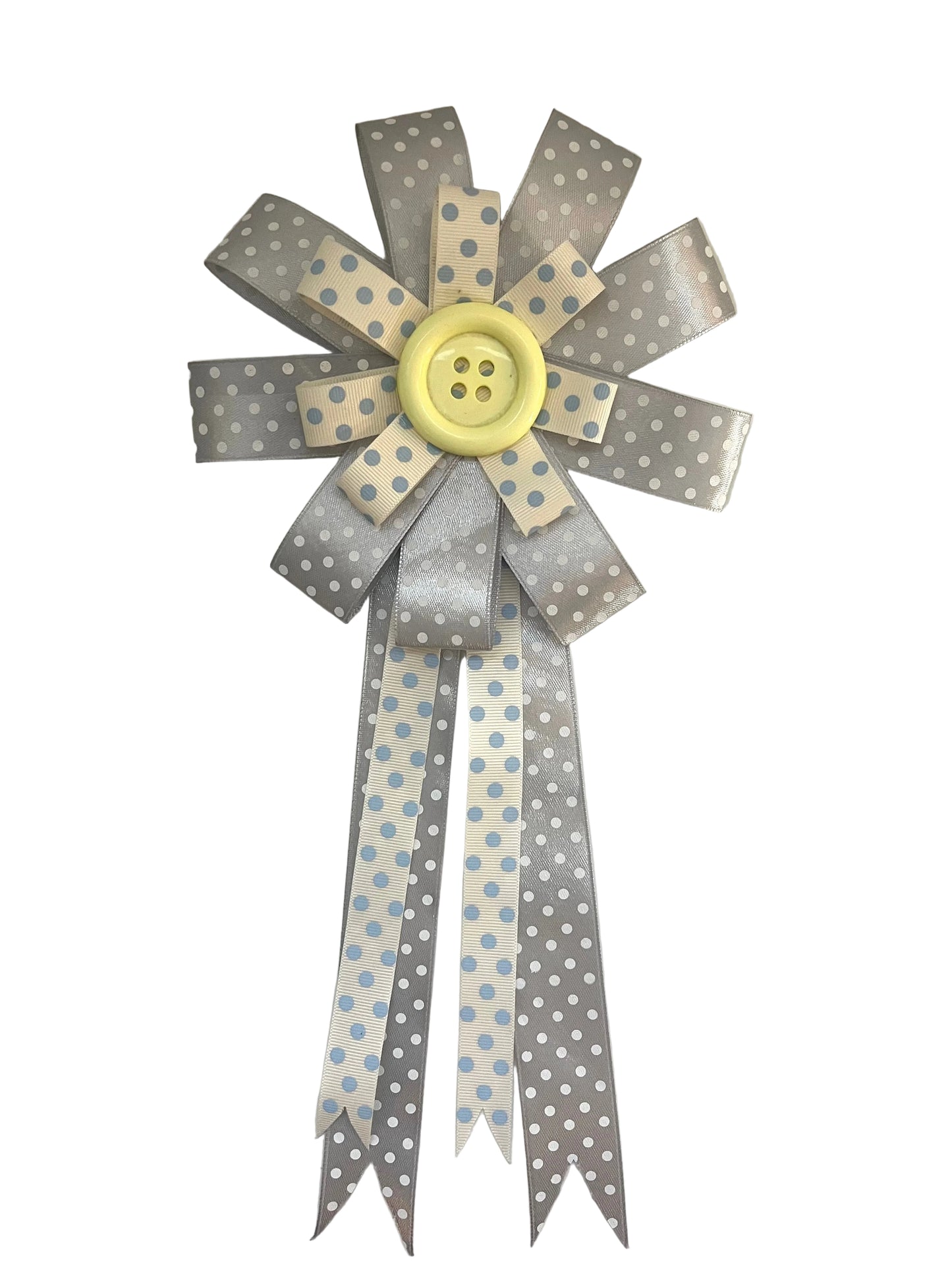 Rosette Ribbon Pin