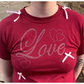 I Love Rhinestones T-shirt