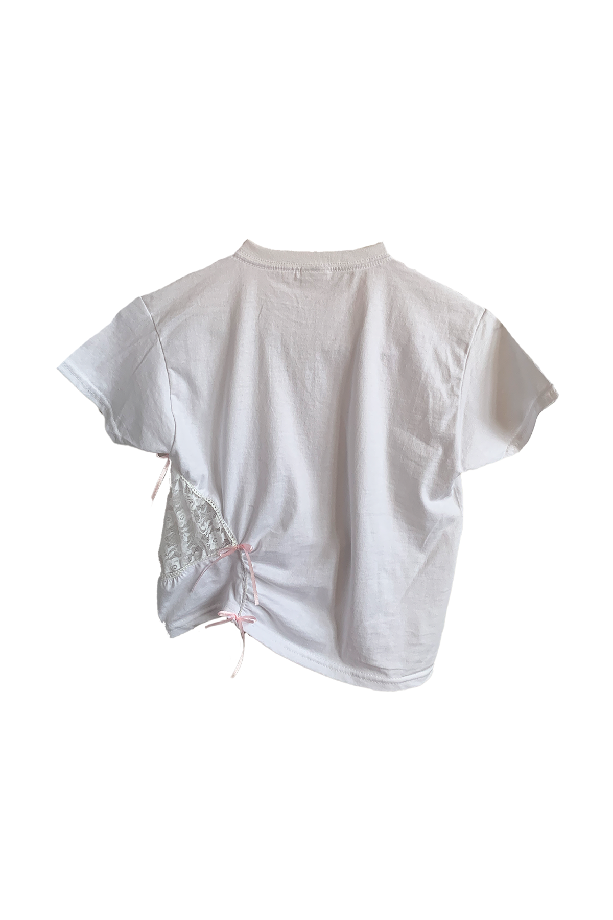 'ℒℴ𝓋ℯ 𝓎ℴ𝓊' Drape T-shirt White