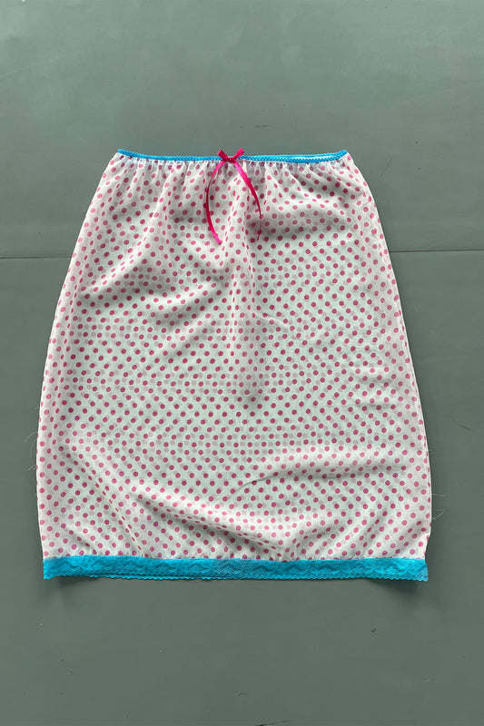 Mesh Polka Dot Skirt