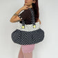 Polka Dot Tote Black