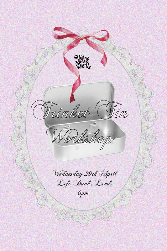 Collage Your Own Trinket Tin Workshop